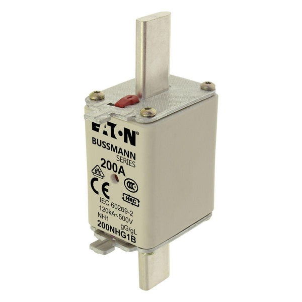 Eaton Bussmann 200NHG1B NH1 Fuse Link 200A 500V AC gG/gL
