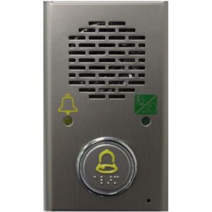 Esse-ti Intercom 2W Stainless Steel Speaker Unit with LEDs (No Button) 5HV-325