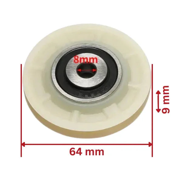 Thyssen K200/K300 Bärrulle 64x9x8 mm