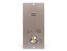 2N® LiftIP-kabinmodul, infälld med knapp 921618BE