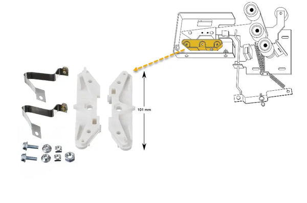 OTIS 9940 Orly låskontakt-sats F02235G1