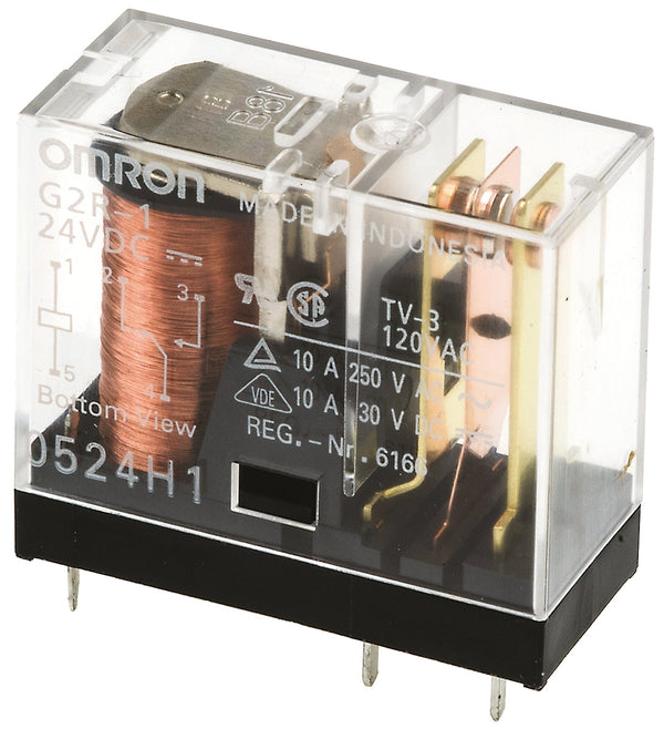 Omron SPDT-relä för PCB-montering G2R-1 DC24