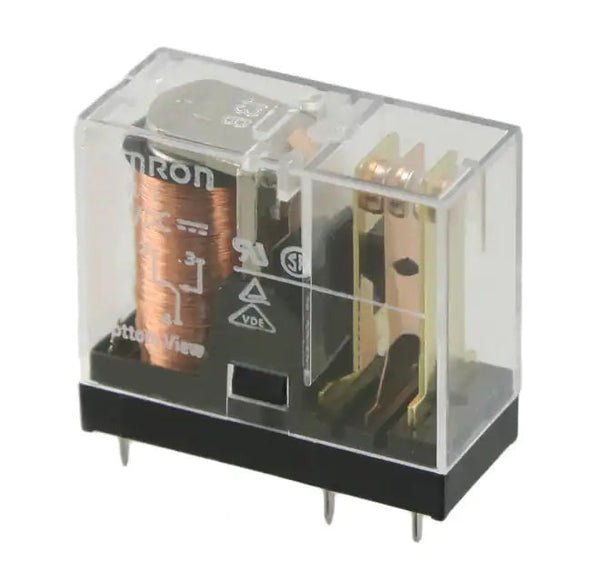 Omron relä SPDT 24 V DC, spole 16 A, PCB-montering G2R-1A-E DC24
