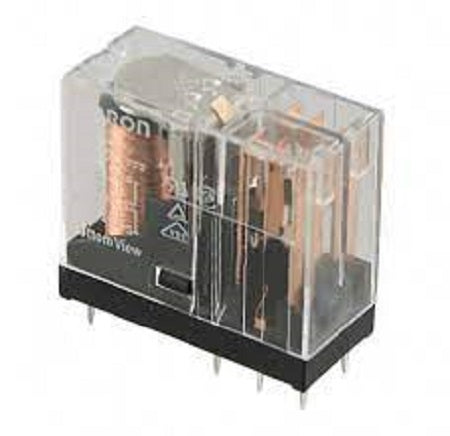 Omron DPDT-relä 5 A för PCB-montering G2R-2 DC24