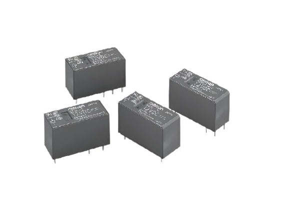 Omron Relä, DPST, 12 V DC, PCB-montering, G2RL-2A DC12