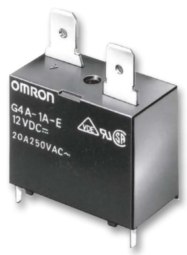 Omron-Relä 24 V DC, SPST, 20 A, PCB-montering, G4A-1A-E DC24