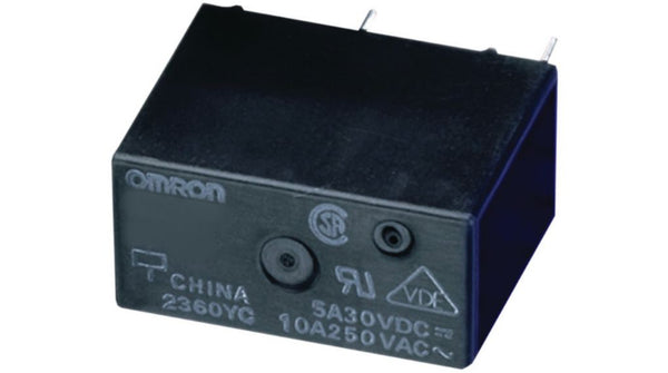 Omron G5Q-1A-DC5 miniatyrrelä 5 V DC 10 A SPST-NO