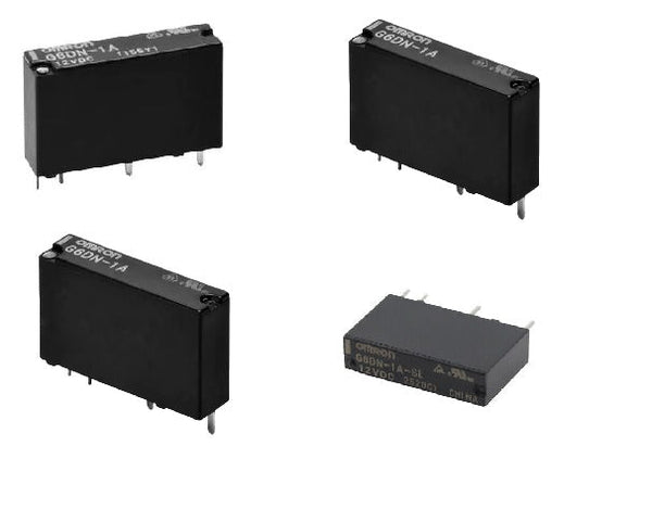 Omron-Relä 12 V DC, SPST, PCB-montering, G6DN-1A-SL DC12