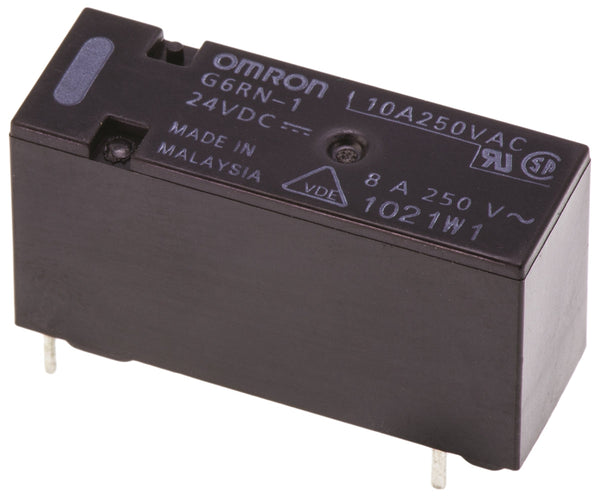 Omron relä SPDT 8 A 24 V DC för PCB-montering G6RN-1 DC24