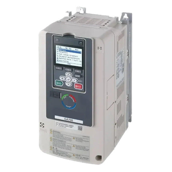 Yaskawa GA700 frekvenstyrning 400 VAC, 3-fas, 7,5 kW GA70B4002