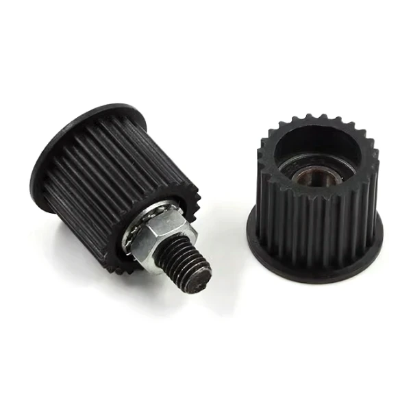 Kone elevator black door motor belt wheel