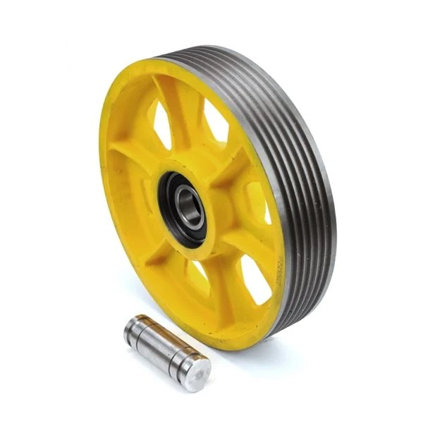 Kone elevator rope guide wheel