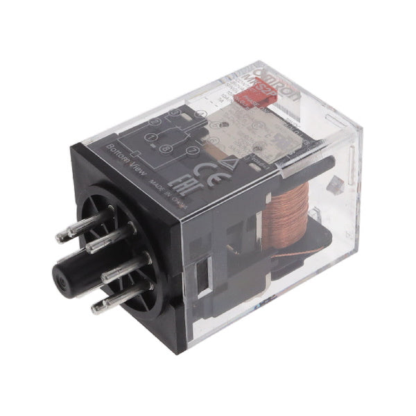 Omron MKS2P-DC12 10 A, steckbares Relä, DPDT, 12 V DC