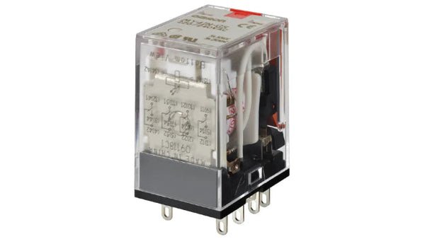 Omron-Relä, 4PDT, 24 V DC, plug-in, MY4IN-GS-DC24