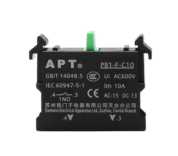 SIEMENS APT PB1-F-C10 kontaktblock NO