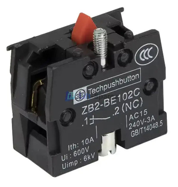 Schneider 1 NC-Kontaktblock 240 V/3 A ZB2BE102C